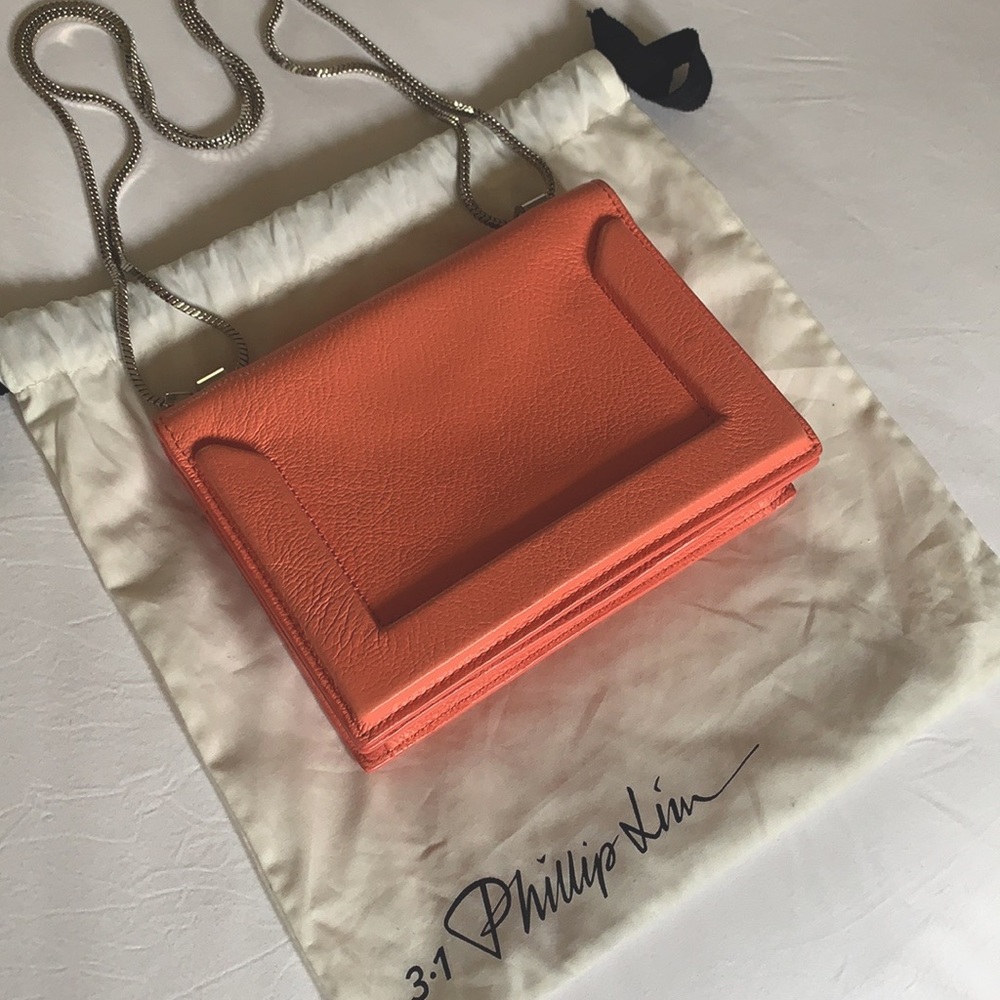 3.1 Phillip Lim Mini Soeil Chain Shoulder Bag